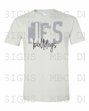 Load image into Gallery viewer, Jennings Bulldogs Stamped (JES or JHS)-Adult Sizing