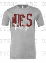 Load image into Gallery viewer, Jennings Bulldogs Stamped (JES or JHS)-Infant Sizing