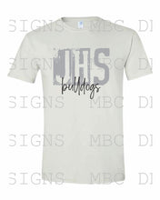 Load image into Gallery viewer, Jennings Bulldogs Stamped (JES or JHS)-Infant Sizing