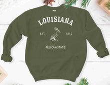Load image into Gallery viewer, Louisiana Established w/ Sketched Pelican-Toddler Sizing