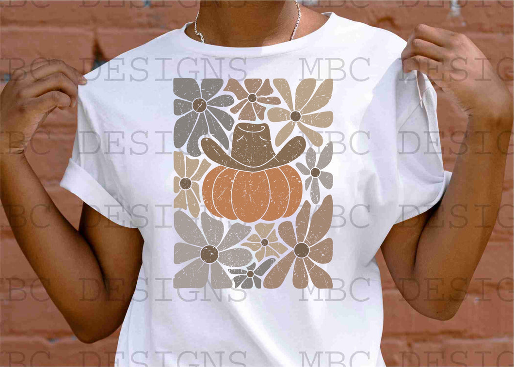 Retro Western Pumpkin-Adult Sizing