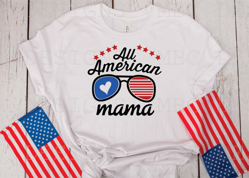 All American Mama w/ Sunglasses-Adult Sizing