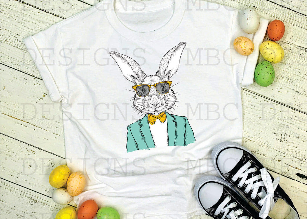 Bunny w/ Suit and Shades-Adult Sizing