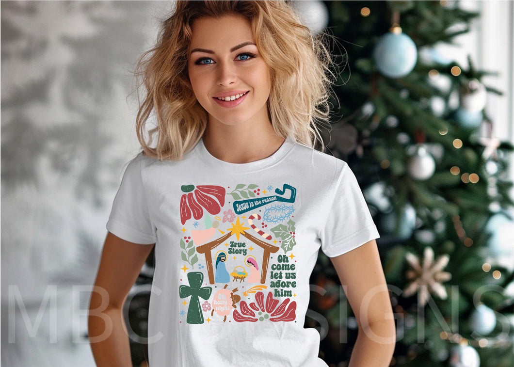 Boho Nativity-Youth Sizing