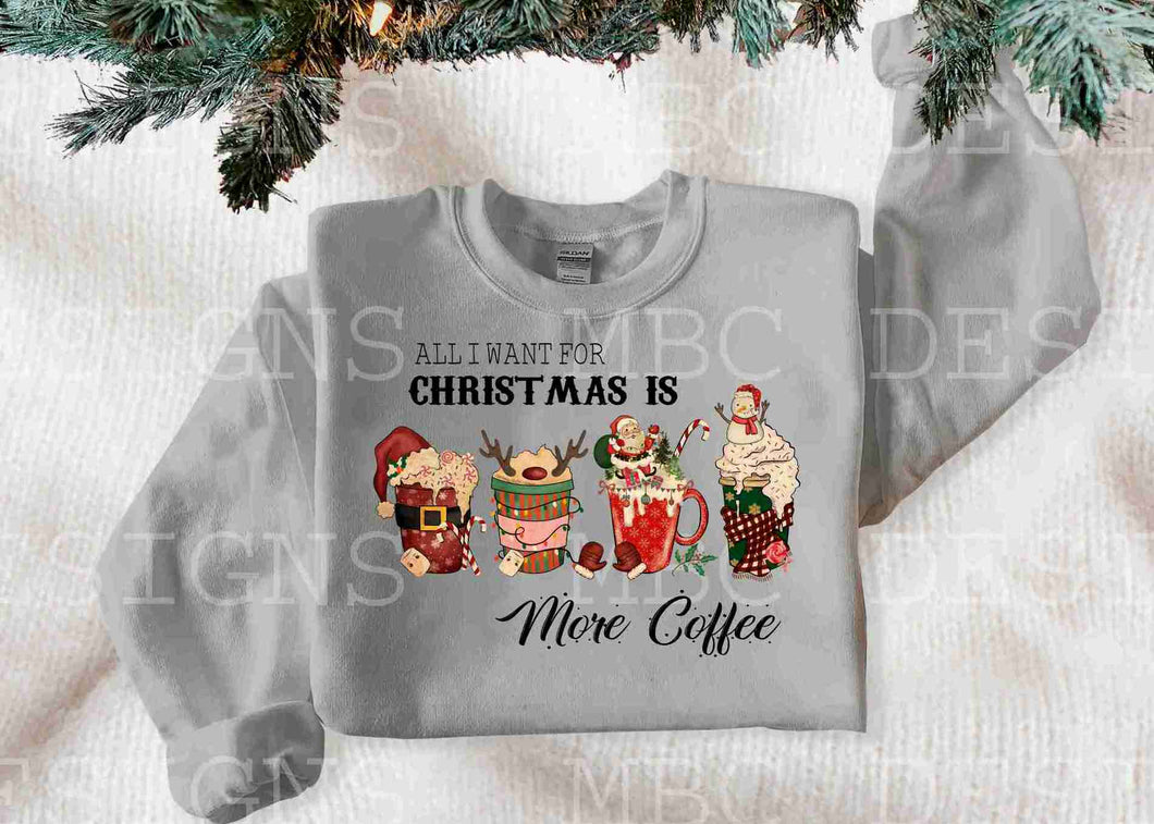 Christmas More Coffee!!-Adult Sizing