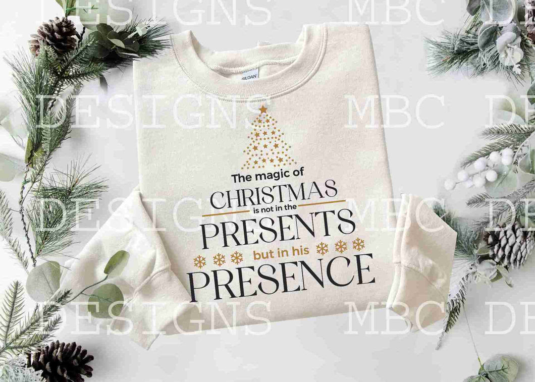 Christmas is His Presence-Infant Sizing