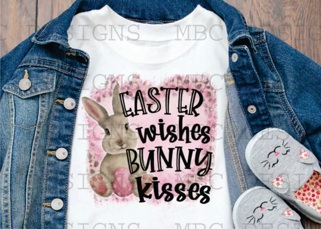 Easter Wishes Bunny Kisses-Toddler Sizing