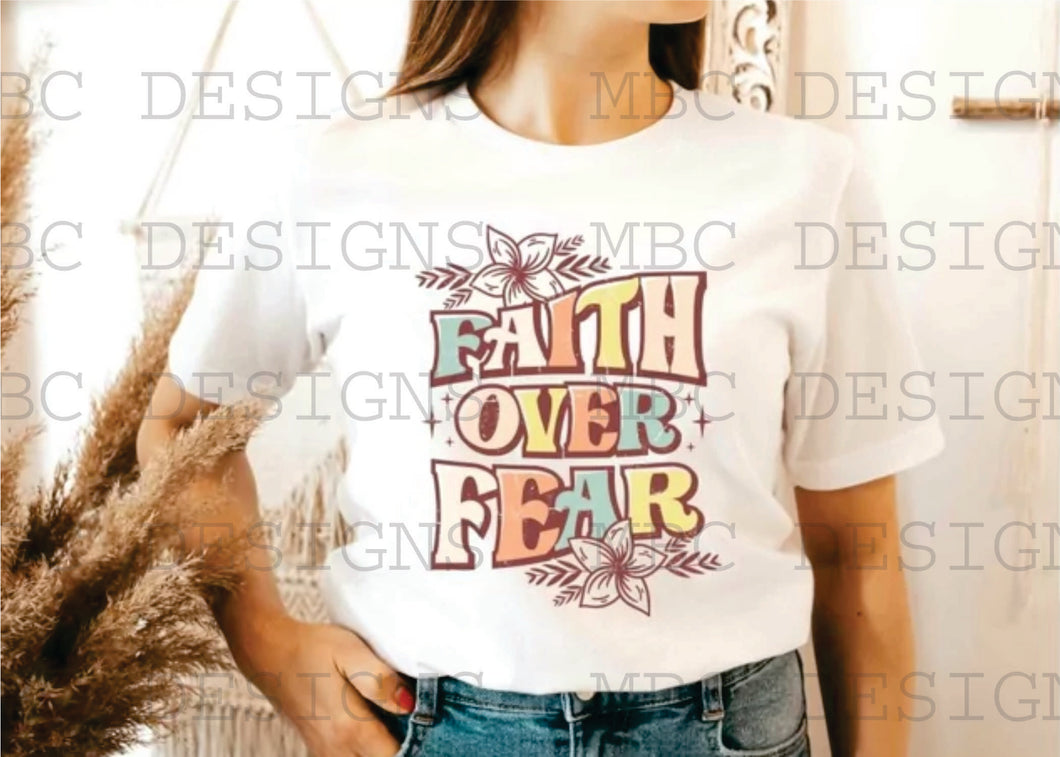 Faith Over Fear-Infant Sizing