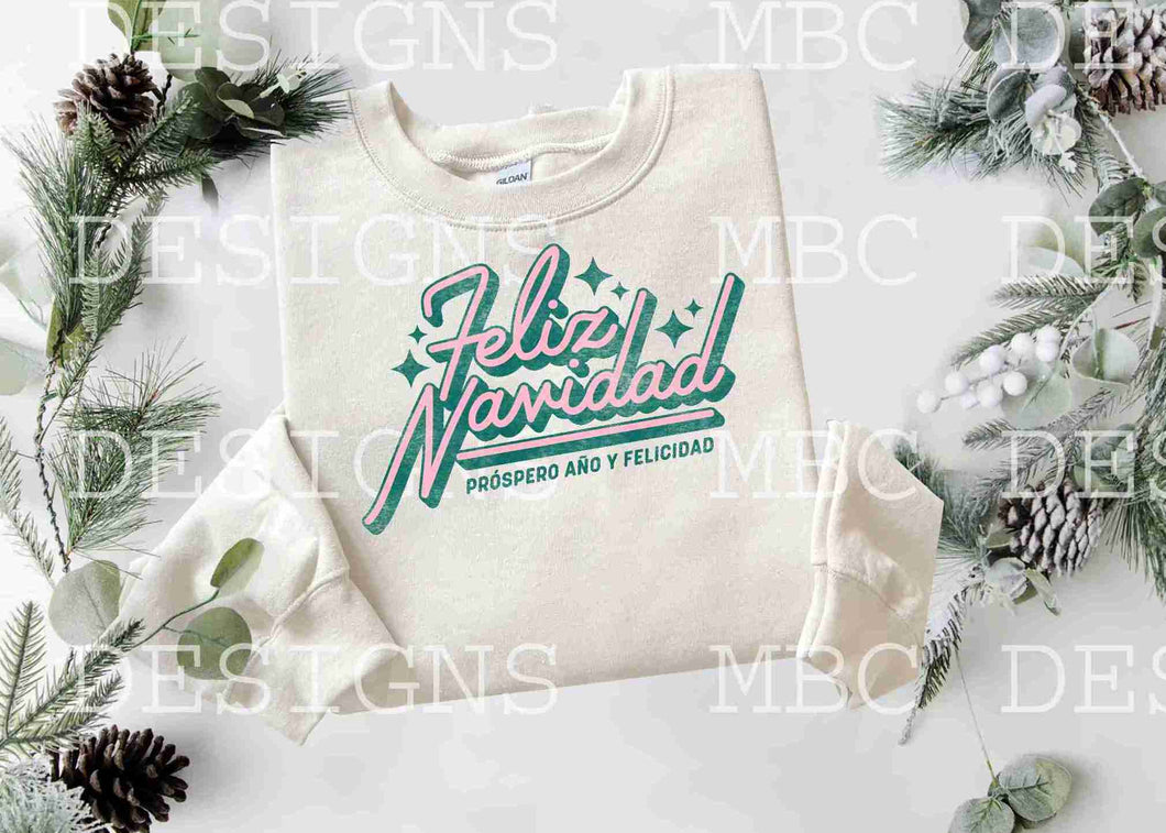 Feliz Navidad-Infant Sizing