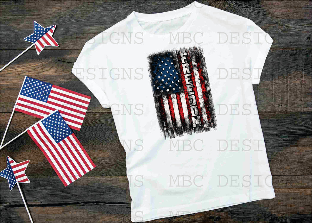 Freedom Distressed Flag-Infant Sizing