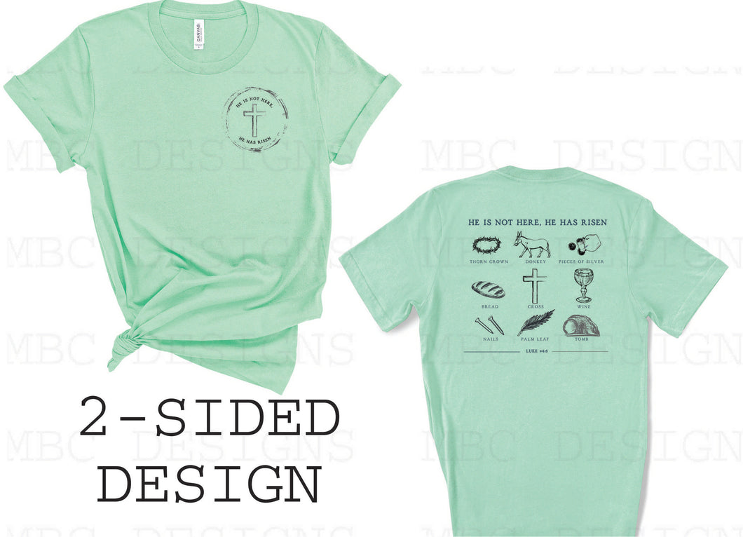 He Is Risen (sketch)-Youth Sizing