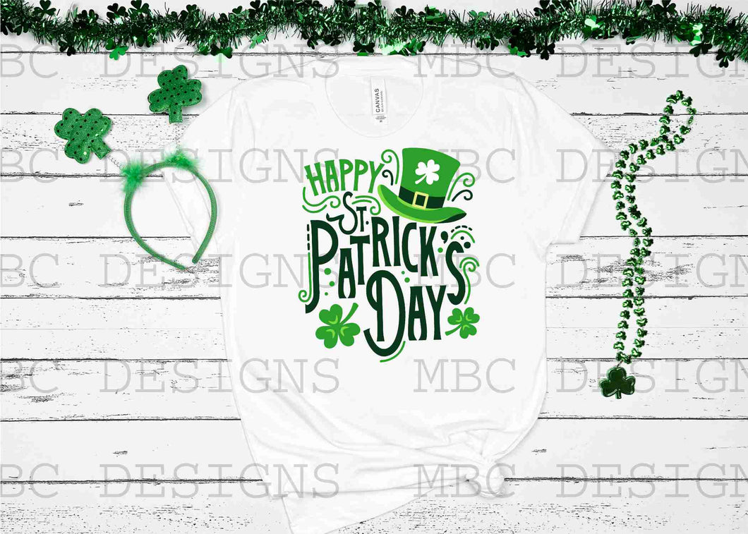 St. Patrick’s Day (Top Hat)-Adult Sizing