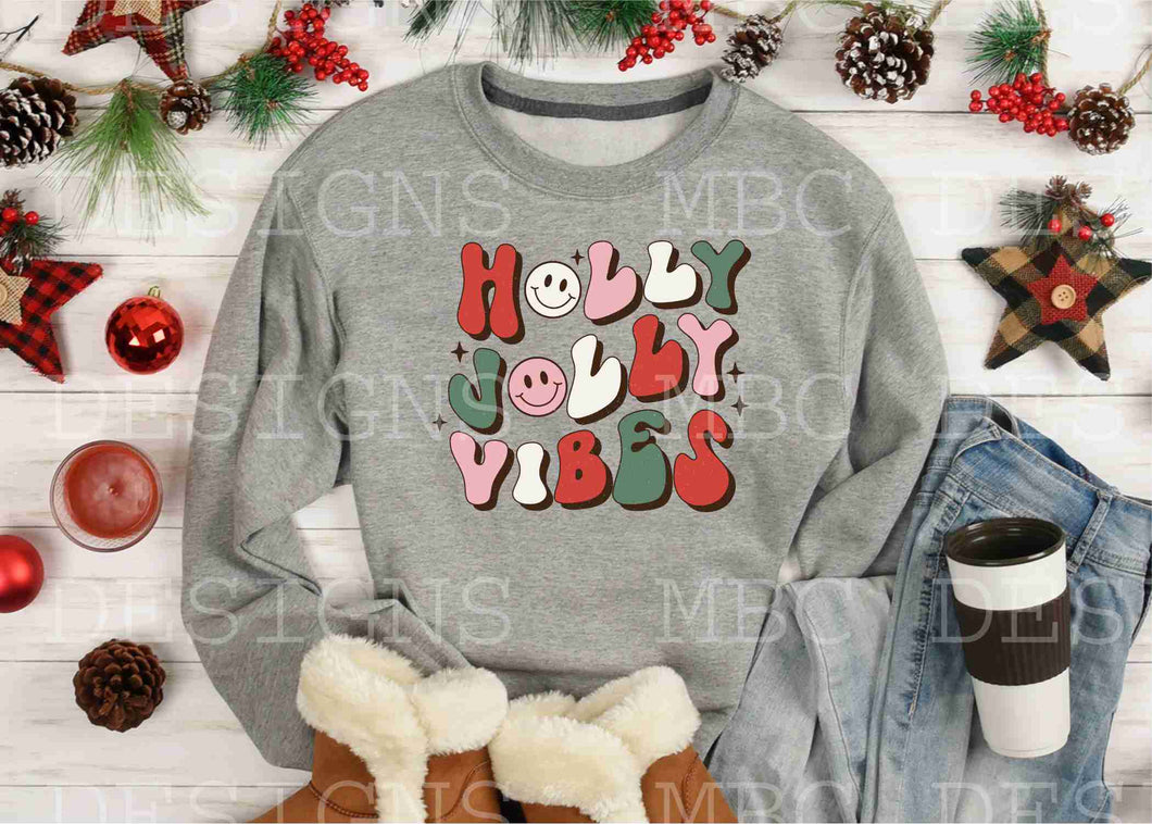 Holly Jolly Vibes-Toddler Sizing