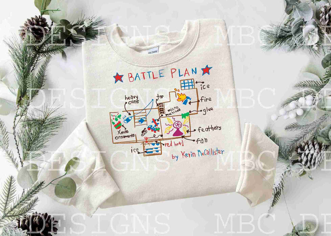 McCallister Battle Plan-Toddler Sizing