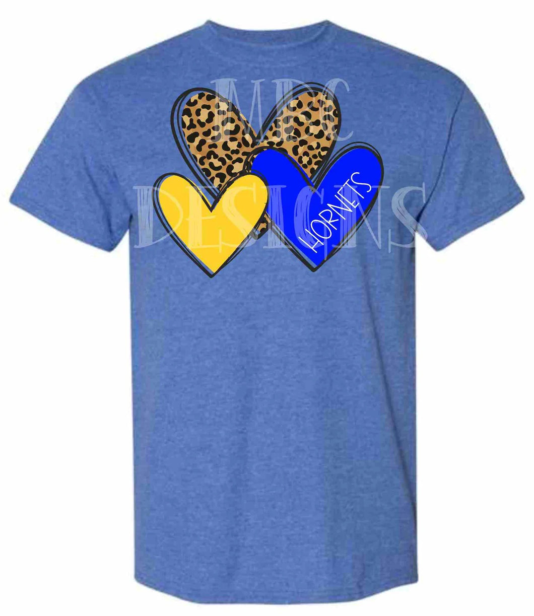 Hathaway  Leopard Hearts-Infant Sizing