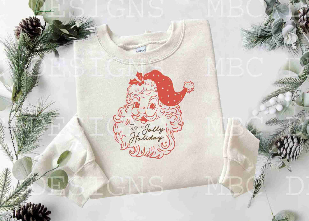 Santa-It's A Jolly Holiday-Infant Sizing