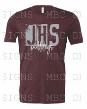 Load image into Gallery viewer, Jennings Bulldogs Stamped (JES or JHS)-Infant Sizing
