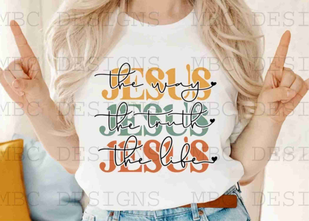 Jesus-The Way, The Truth, The Life-Toddler Sizing