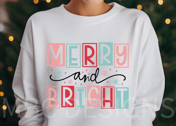 Merry and Bright (pink)-Infant Sizing