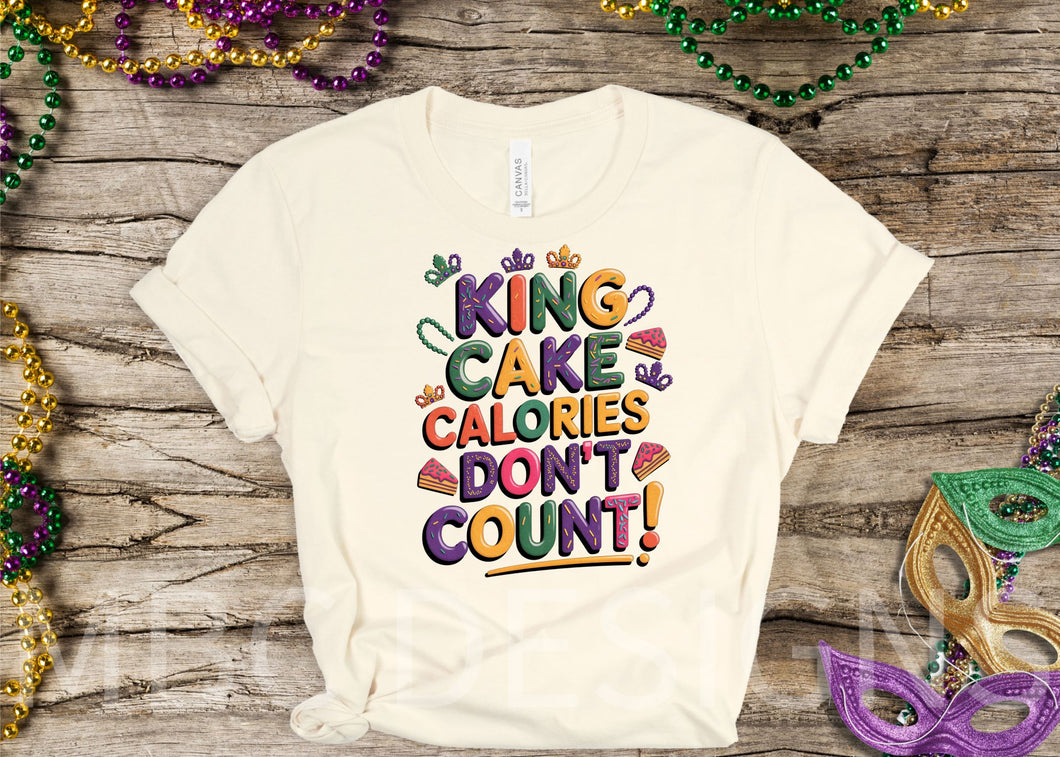 King Cake Calories Don't Count-Toddler Sizing