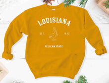 Load image into Gallery viewer, Louisiana Established w/ Doodled Pelican-Toddler Sizing
