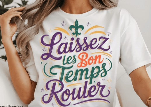 LAISSEZ LES BON TEMPS ROULE-Toddler Sizing