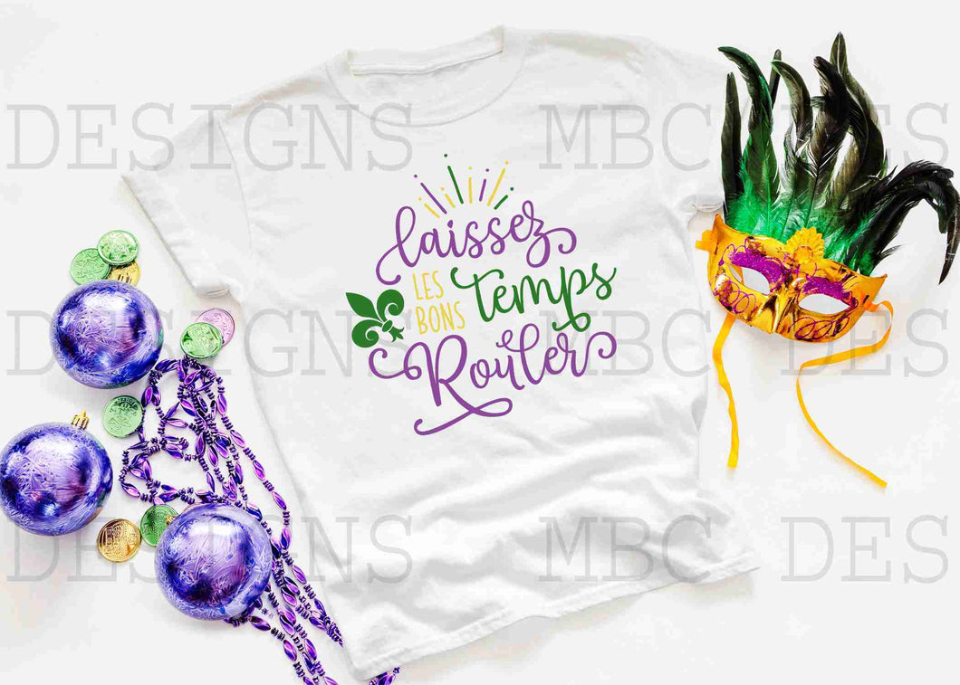 Laissez Les Bon Temps Rouler-Adult Sizing
