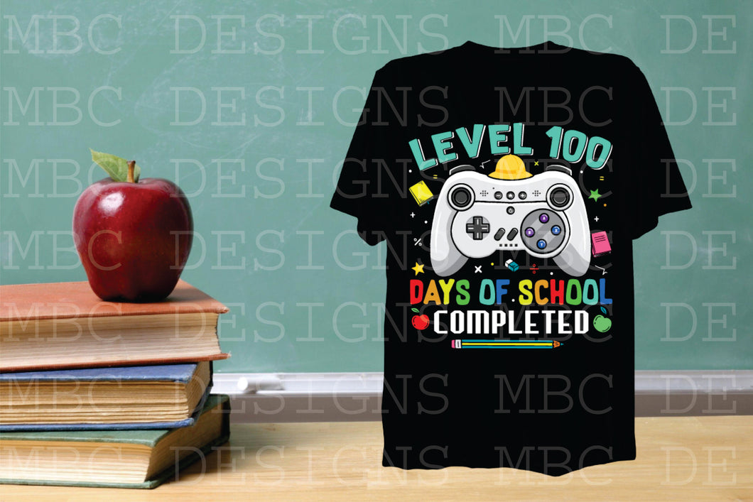 Level 100 Days of School-Toddler Sizing