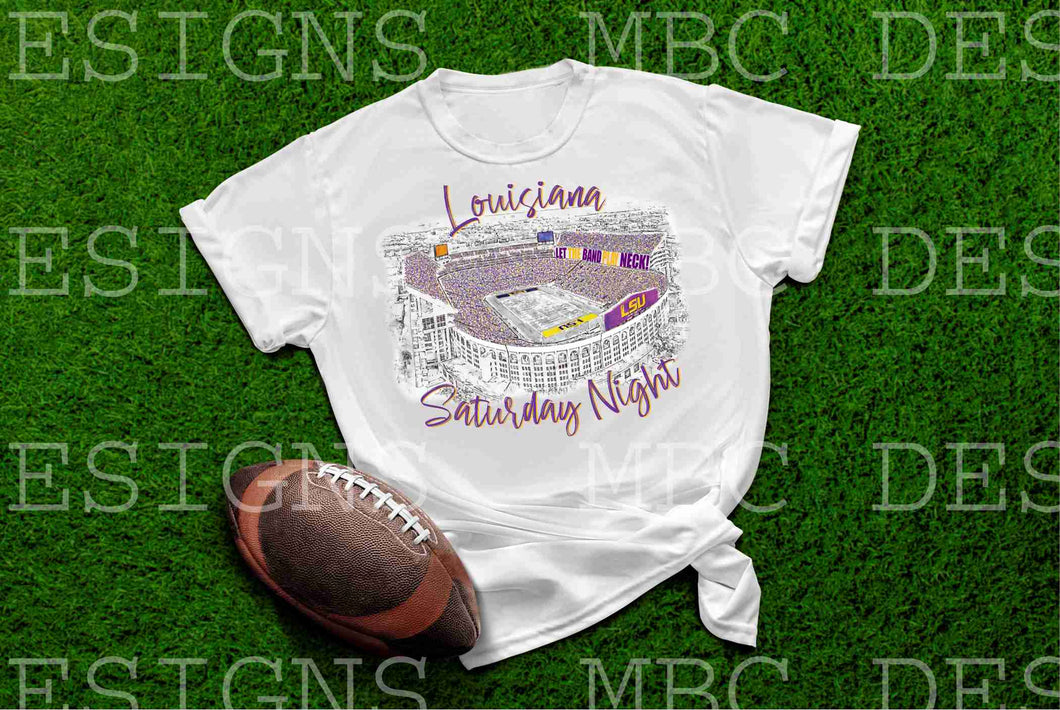 Louisiana Saturday Night/Stadium-Adult Sizing