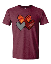 Load image into Gallery viewer, Jennings Basketball Hearts-Adult Sizing
