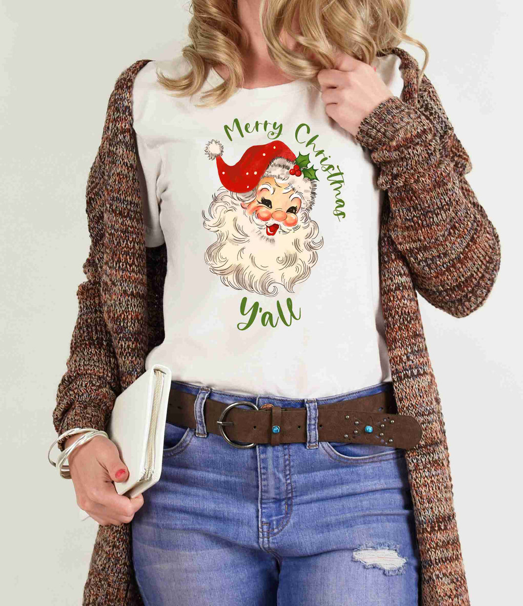 Merry Christmas Y'all-Youth Sizing