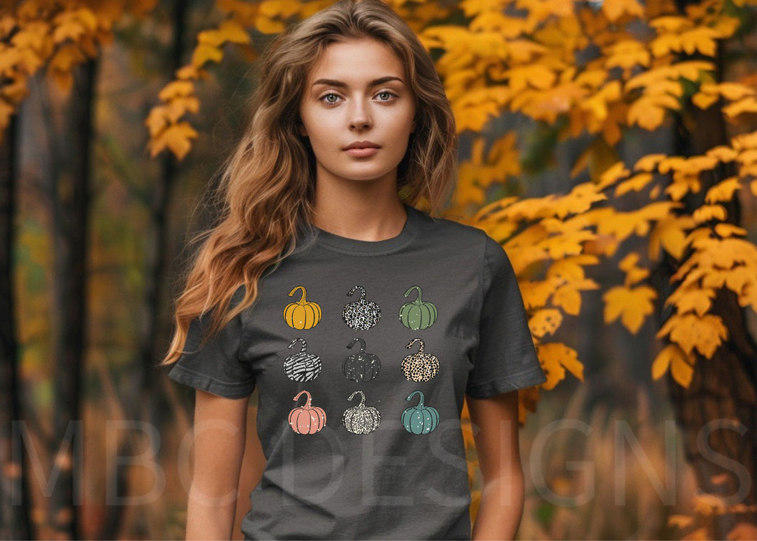 Multi Pumpkins-Youth Sizing