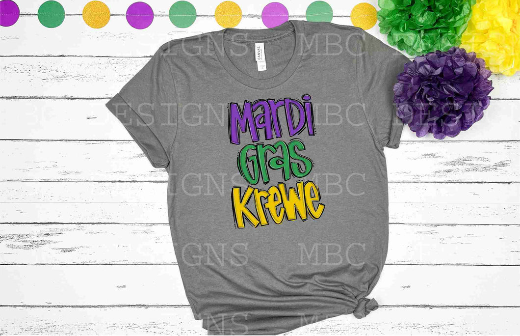 Mardi Gras Krew-Youth Sizing
