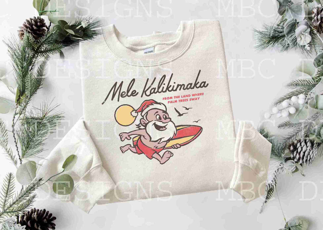 Mele Kalikimaka-Toddler Sizing