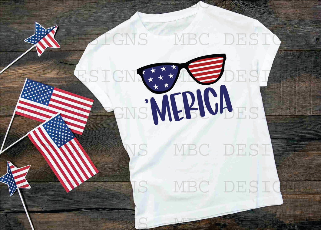 'Merica Sunglasses-Youth Sizing