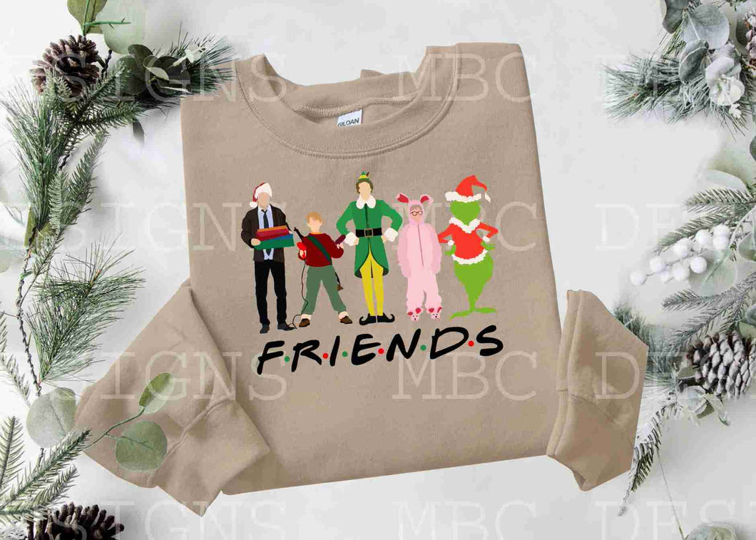 Christmas Movie Friends-Adult Sizing