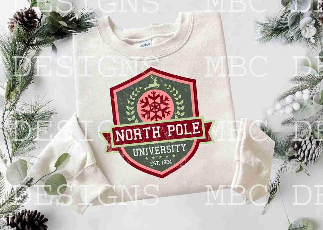 North Pole University-Infant Sizing