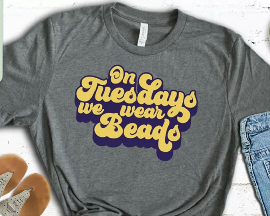 On Tuesdays We Wear Beads-Youth Sizing