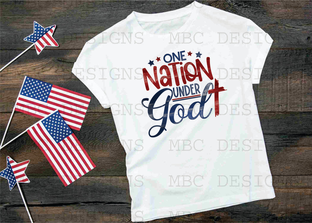 One Nation Under God-Infant Sizing