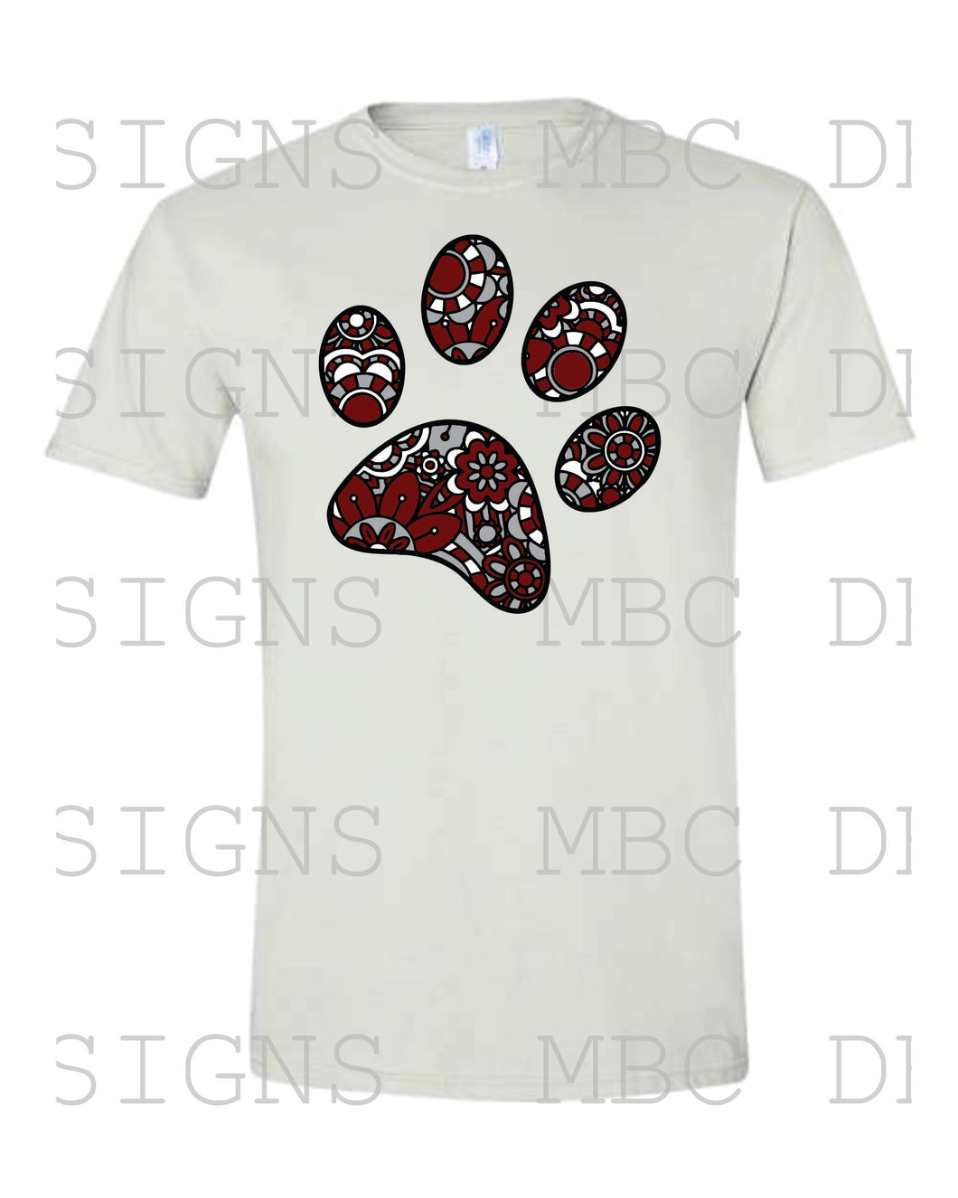 Jennings Bulldogs Mandala-Infant Sizing