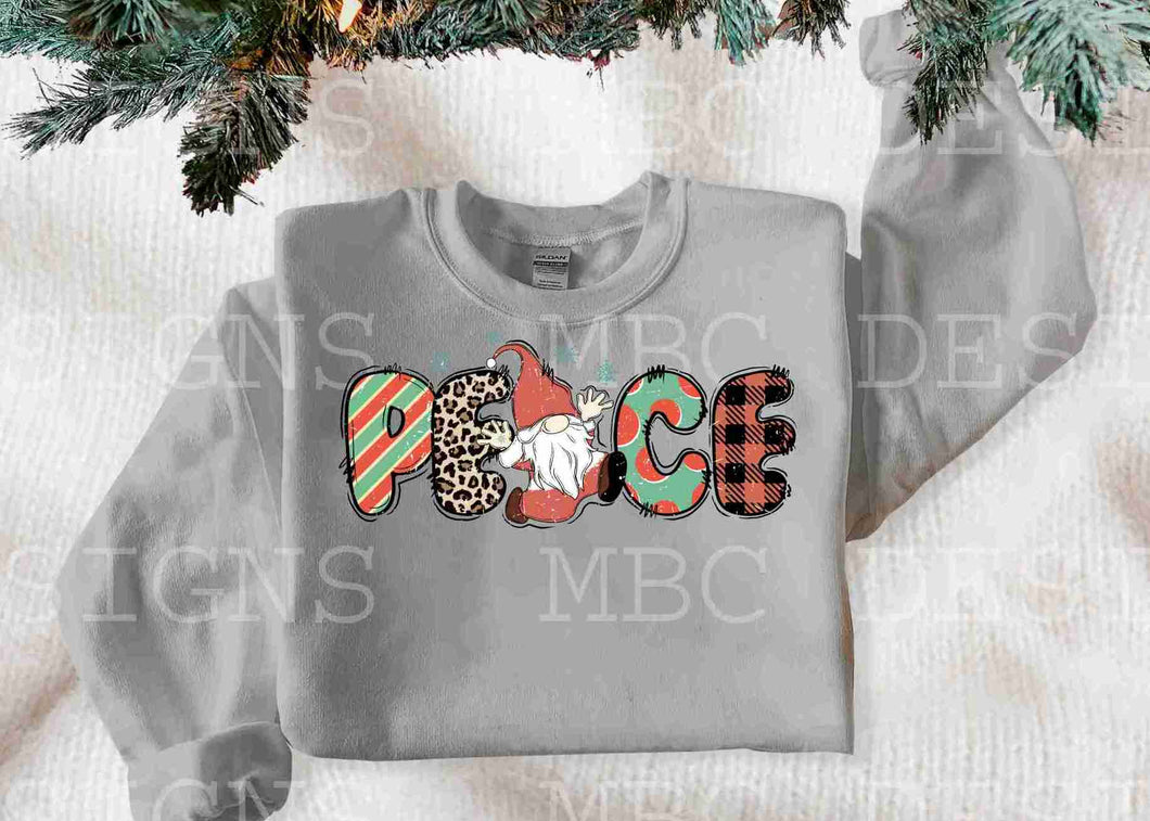 PEACE-Toddler Sizing