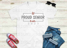 Load image into Gallery viewer, Crader Proud Senior Shirts
