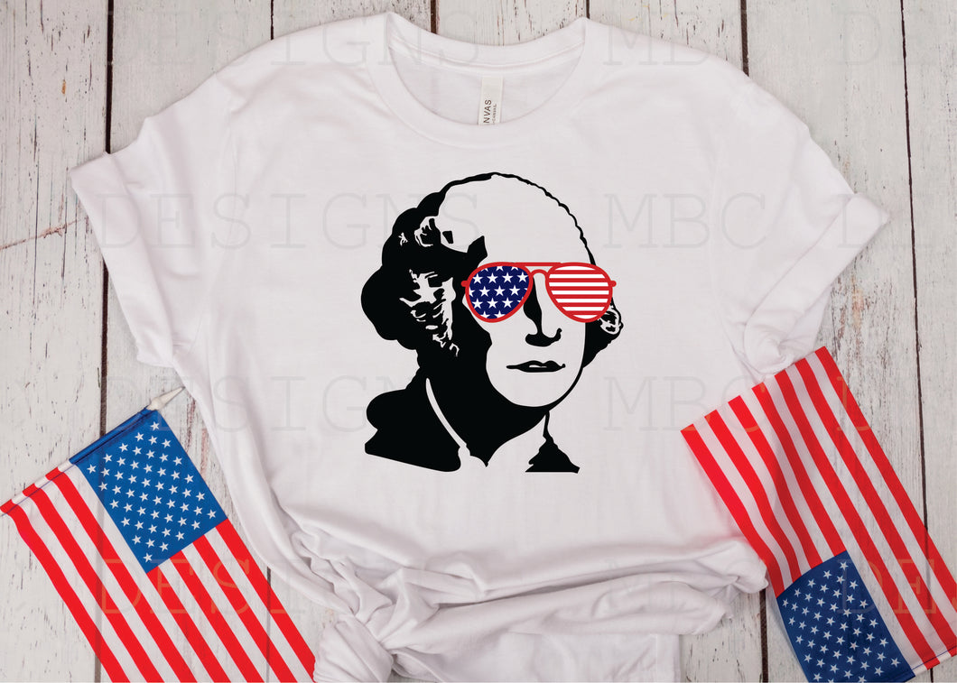 Patriotic George Washington-Infant Sizing