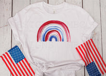 Load image into Gallery viewer, Patriotic Rainbow-Toddler Sizing
