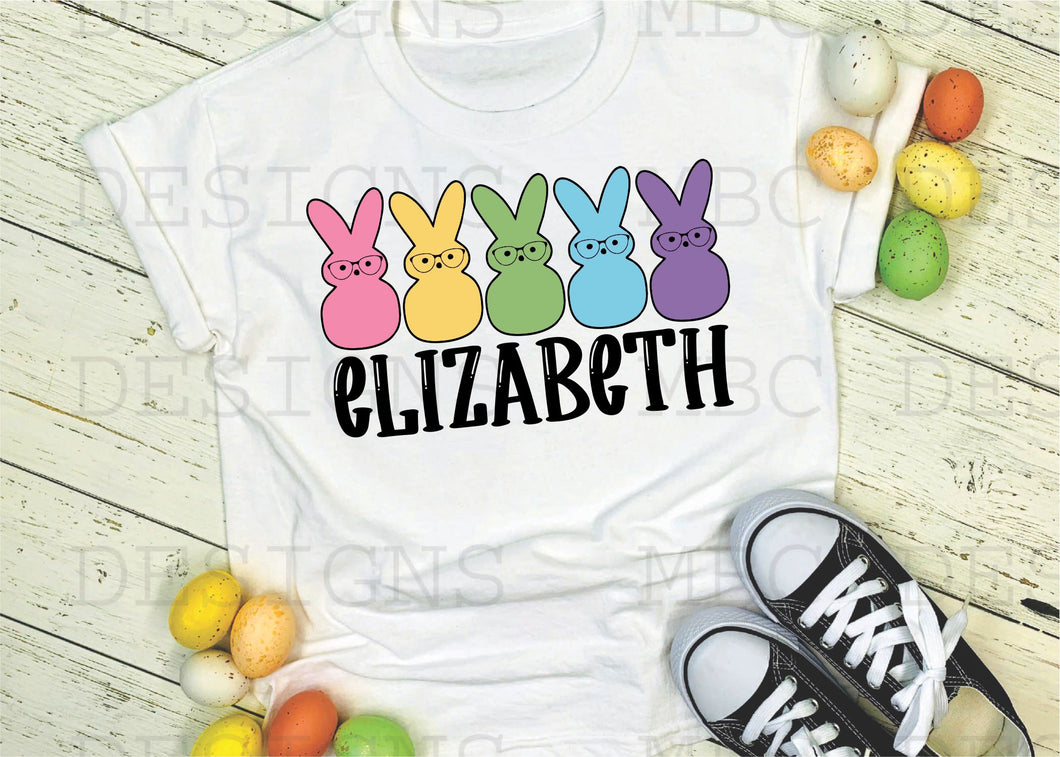 Peeps with Glasses (Customized)-Infant Sizing