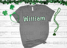 Load image into Gallery viewer, Customized St Pat&#39;s Day Lettering Shirt-Adult Sizing
