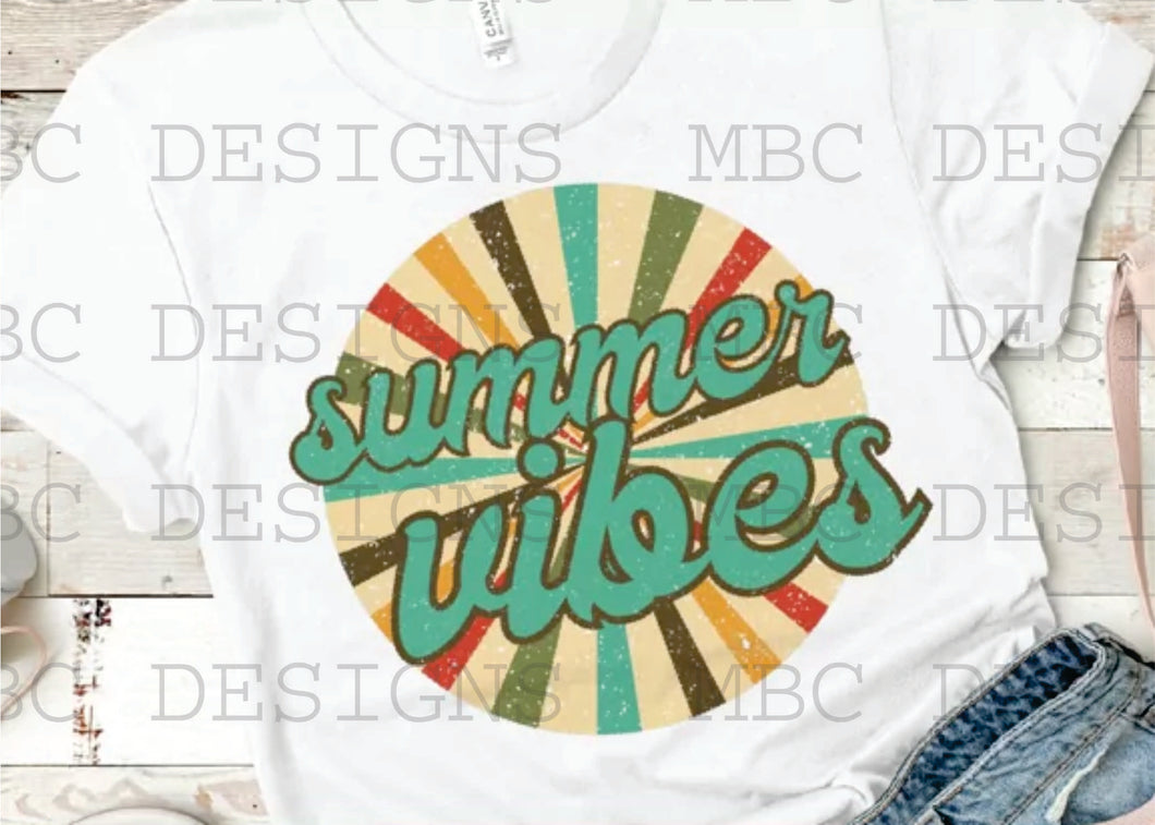 Summer Vibes-Youth Sizing