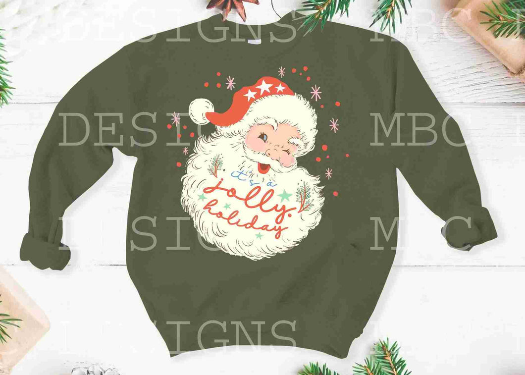 Jolly Holiday Santa-Infant Sizing