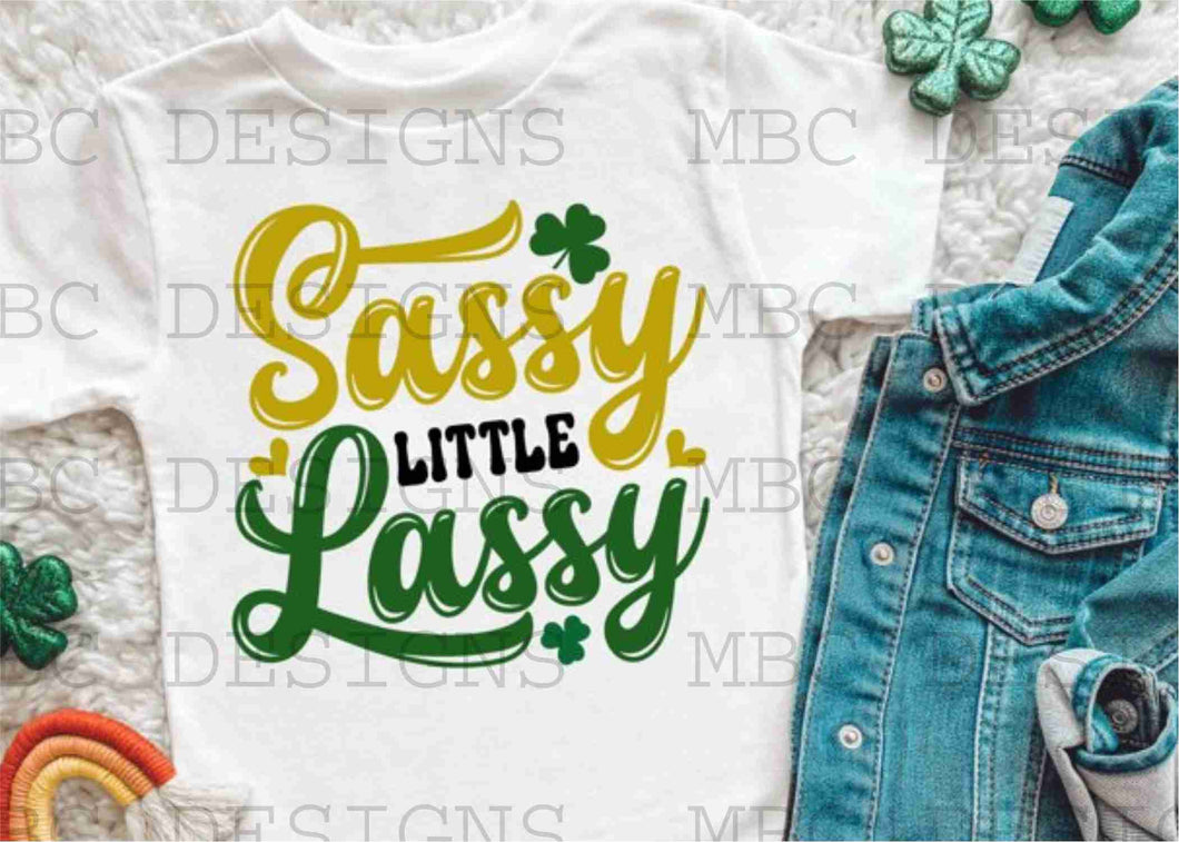 Sassy Little Lassy-Youth Sizing