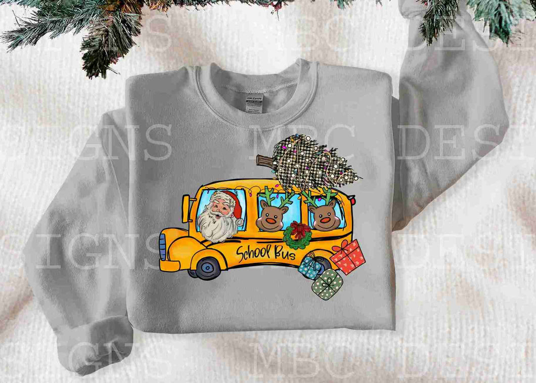 Santa's School Bus-Adult Sizing